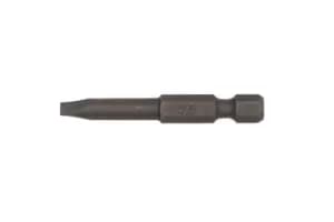 Teng Tools FL5008B03 5.5mm Flat Bit - 50mm Long for Slotted Heads 1/4" Hex 3pk