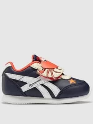 Reebok Royal Classic Jog 2 Kc, Navy/Red, Size 4