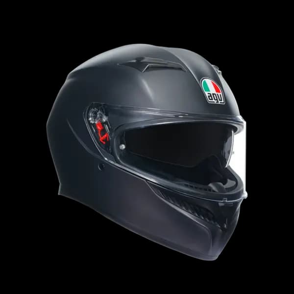 AGV K3 E2206 Mplk Matt Black 004 Full Face Helmet Size XL