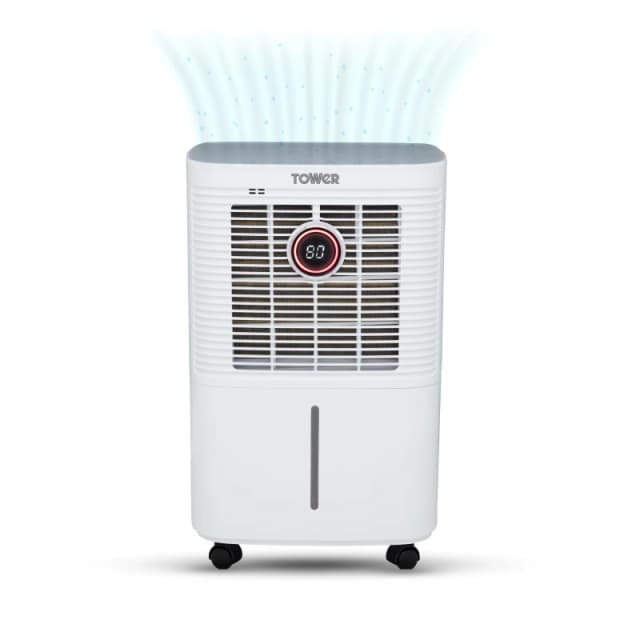 Tower 12 Litre Dehumidifier T674003, White T674003