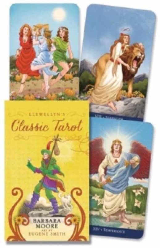 Llewellyn's Classic Tarot Mini. Cards. By Barbara Moore, Eugene Smith Books