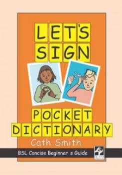 Lets Sign Pocket Dictionary by Cath Smith Book