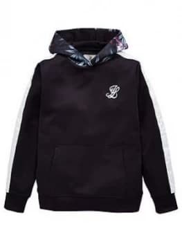 Illusive London Boys Dark Tropical Overhead Hoodie