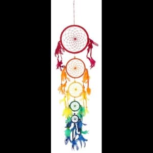 Multi Colour Boho Dream Catcher 85cm