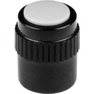 Control knob Black x H 11.5mm x 15mm Mentor