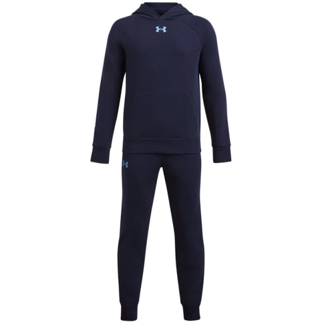 Under Armour Armour Ua Rival Fleece Suit Tracksuit Boys - Blue Blue 13 - 14 Years