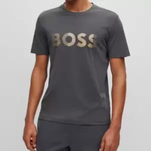 BOSS Green Tee 1 Logo Cotton T-Shirt - L