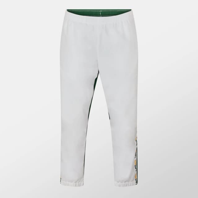 Lacoste Tape Trackpants White/Green male XS