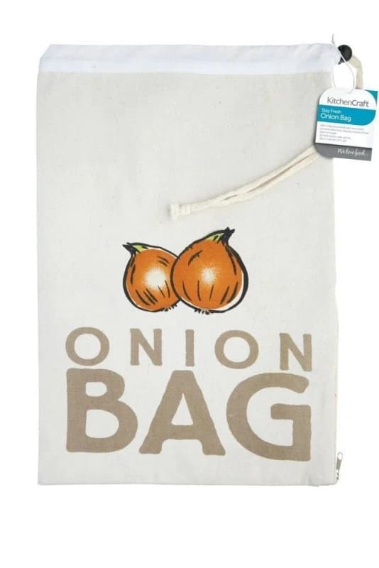 Kitchencraft Stay Fresh Onion Bag White
