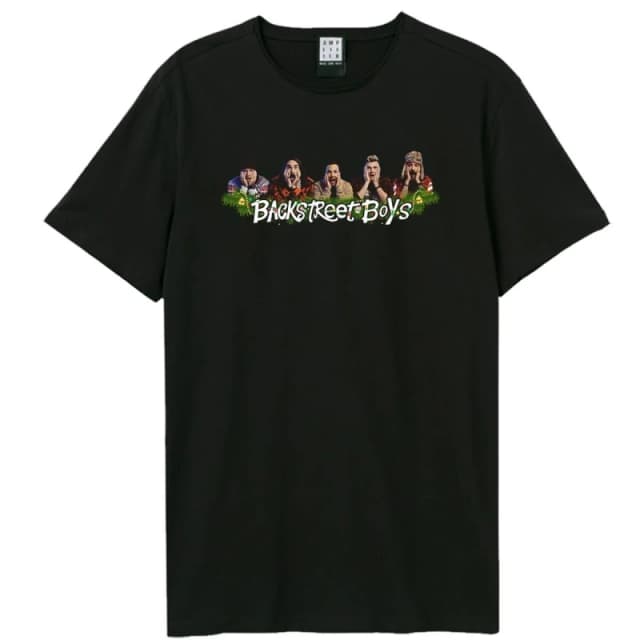 Amplified Amplified Men Wreath Backstreet T-Shirt in Black Size: X-Small Black XS Male 5063852059492