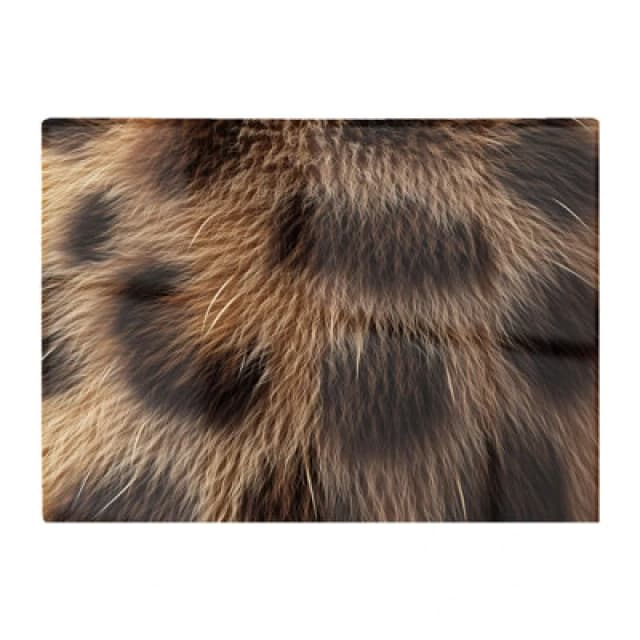 Warren Reed Designer Tabby Fur Print Chopping Board