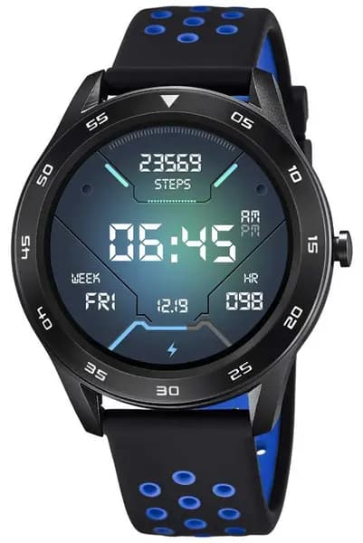 Lotus L50013/3 SmarTime Mens Black Silicone Strap + Watch