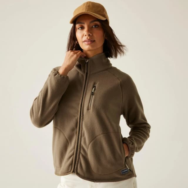 Womens full-zip fleece Regatta Frankie Marron Female 44