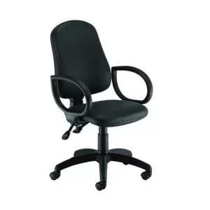 First Calypso Operator Chair with Fixed Arms Polyurethane