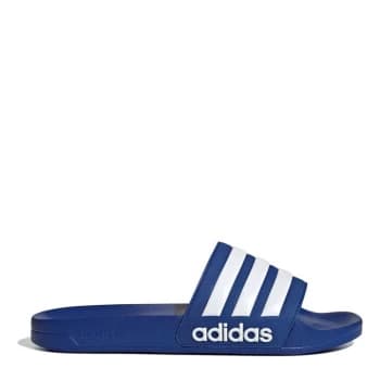 adidas Adilette Shower Slides Unisex - RoyalBlue/Wht