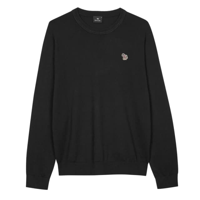 Paul Smith Zebra Knit Jumper Black 79 male XL