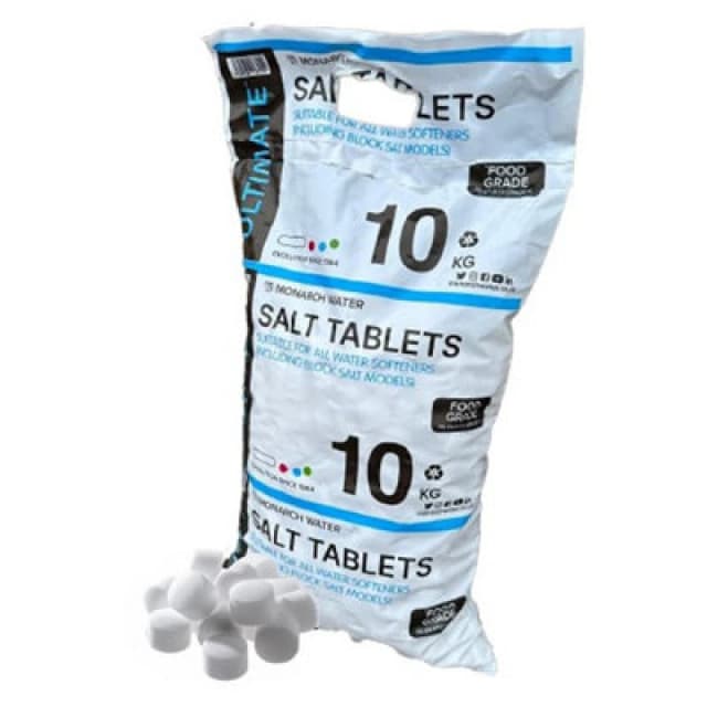 Monarch Water Monarch Ultimate Water Softener Salt Pillow Tablets 10Kg Bag - Food Grade Salt