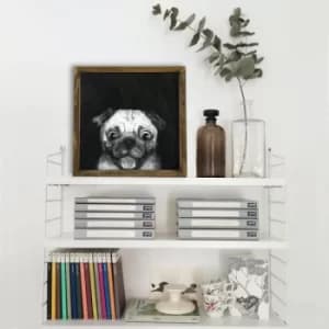 MZM221 Multicolor Decorative Framed MDF Painting