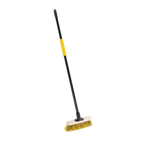 Charles Bentley 11" Bulldozer Stiff Dual Fill Pvc Broom With Handle HQ.COP.02/BY.C4