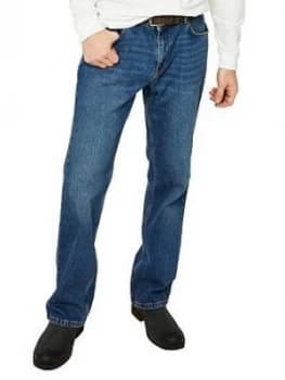 Joe Browns Very Vintage Straight Jeans, Vintage Wash, Size 32, Inside Leg Regular, Men
