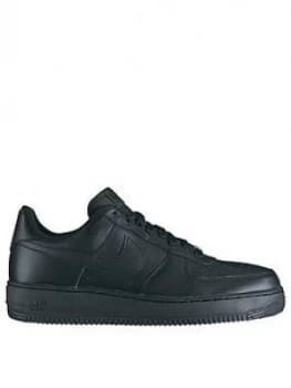 Nike Air Force 1 '07 Trainers - Black, Size 10, Men