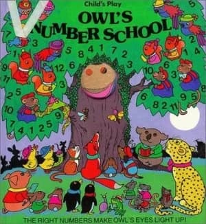 Owls Number School by Pam Adams Book