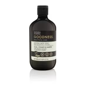 Baylis & Harding Goodness Oud Cedar & Amber Bath Soak 500 ml