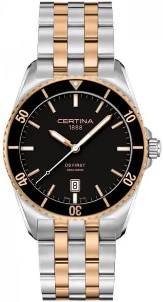 Certina Watch DS First Gent Ceramic Quartz CRT-201