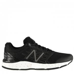 New Balance 680v5 Mens Running Shoes - Black/White