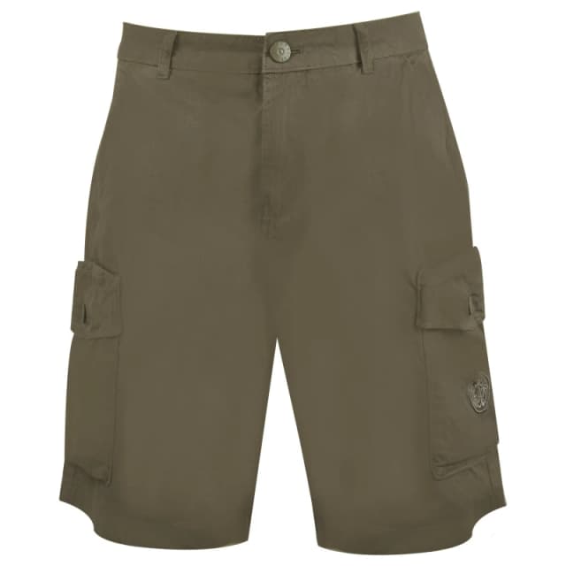 Pretty Green Mens Cargo Shorts Khaki male Small