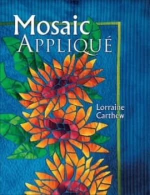 Mosaic appliqu by Lorraine Carthew