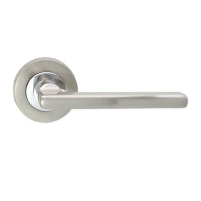 Spira Brass Drox Lever Door Handle Dual Tone