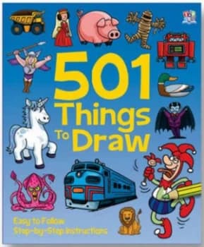 501 Things to Draw by Nat Lambert Hardback