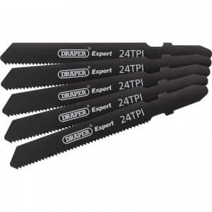 Draper Expert 5 Piece DT118A Jigsaw Blade Set