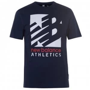 New Balance Mens Knockout T-Shirt - Blue