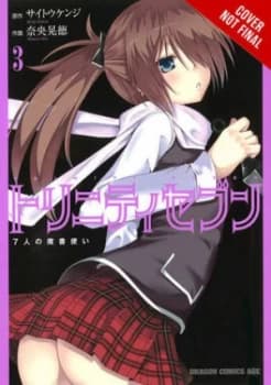 Trinity Seven Volume 3 by Kenji Saitou Book
