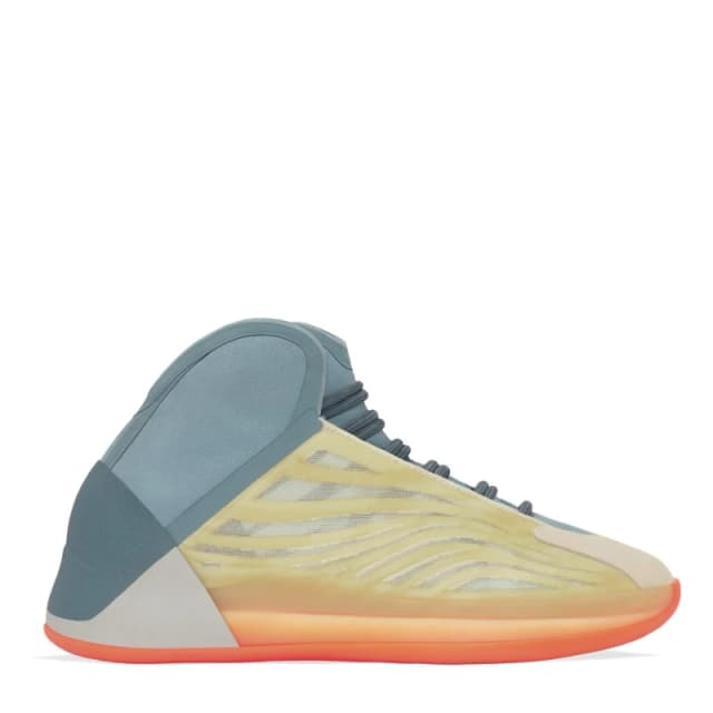 Yeezy QNTM High Top Sneakers Juniors High Tops 3.5 (36) Yellow 09122013235