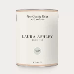 Laura Ashley Matt Emulsion Paint Powder Grey 5L
