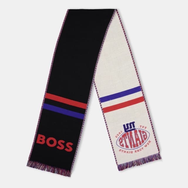 Boss Mens NY Scarf Black male One Size