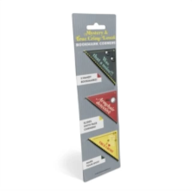 Knock Knock Mystery & True Crime Lovers Bookmark Corners Bookmark