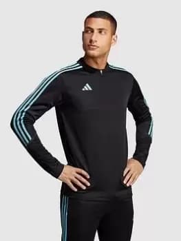 adidas Tiro 23 Training Top - Black, Size L, Men