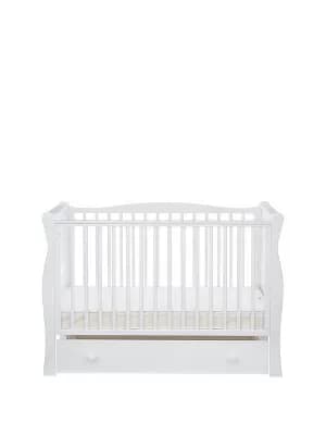 Little Acorns Sleigh Cotbed (Exc Draw)