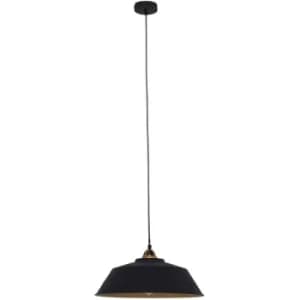 Sienna Nove Dome Pendant Ceiling Lights Black Matt, Gold