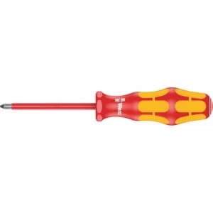 Wera Kraftform 162I VDE Insulated Phillips Screwdriver PH1 80mm