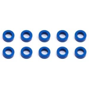 Associated Ballstud Washers 5.5 X 2.0Mm Blue Aluminium X10