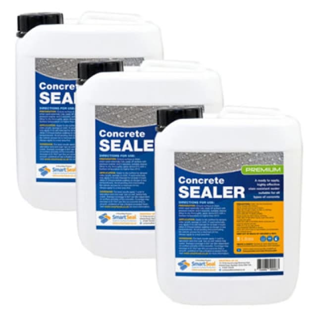 SMARTSEAL Smartseal - Premium Concrete Sealer - (Internal & External) - 3 x 5 Litres SM-PREMCONC-3X5