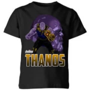Avengers Thanos Kids T-Shirt - Black - 11-12 Years