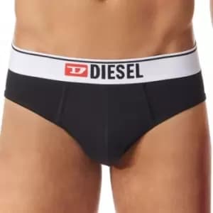 Diesel Denim Division Cotton Briefs - Black S