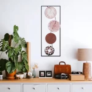 Affascinante Multicolor Decorative Metal Wall Accessory