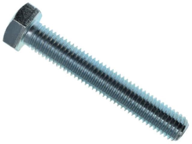Metalmate Memhts1275 High Tensile Set Screw Zp M12 X 75mm (Box 25) Memhts1275